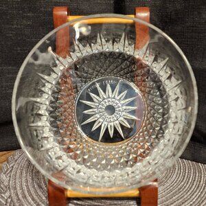 7.75 inch Crystal Bowl - Arcoroc France